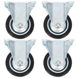 Vidaxx roues fixes 4 pcs 75 mm