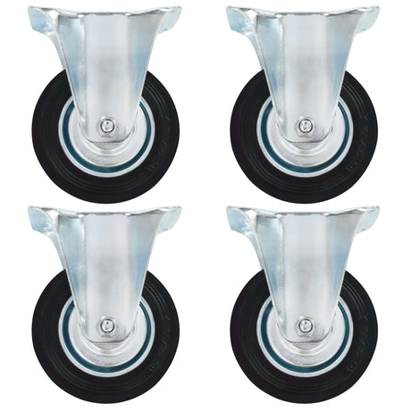 Vidaxx roues fixes 4 pcs 100 mm