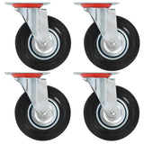 Vidaxx roulettes pivotantes 4 pièces 125 mm