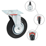 Vidaxx roulettes pivotantes 4 pièces 125 mm