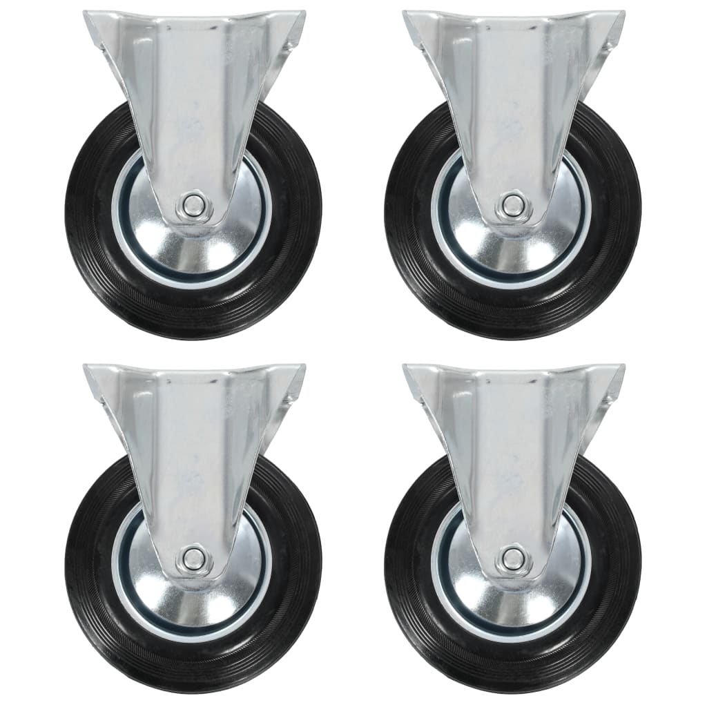 Vidaxx roues fixes 4 pcs 160 mm