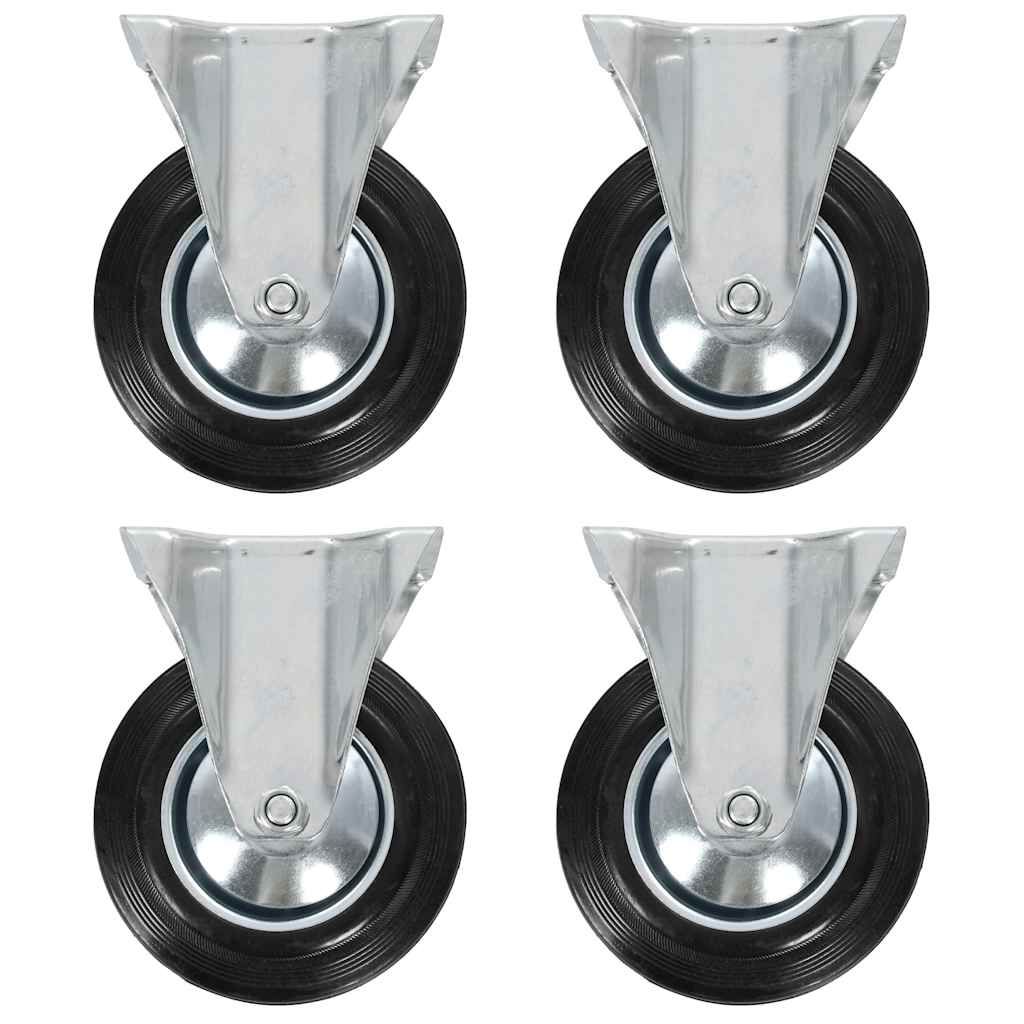 Vidaxx roues fixes 4 pcs 160 mm