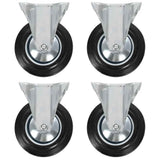 Vidaxx roues fixes 4 pcs 160 mm