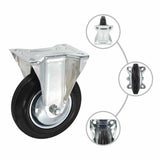Vidaxx roues fixes 4 pcs 160 mm