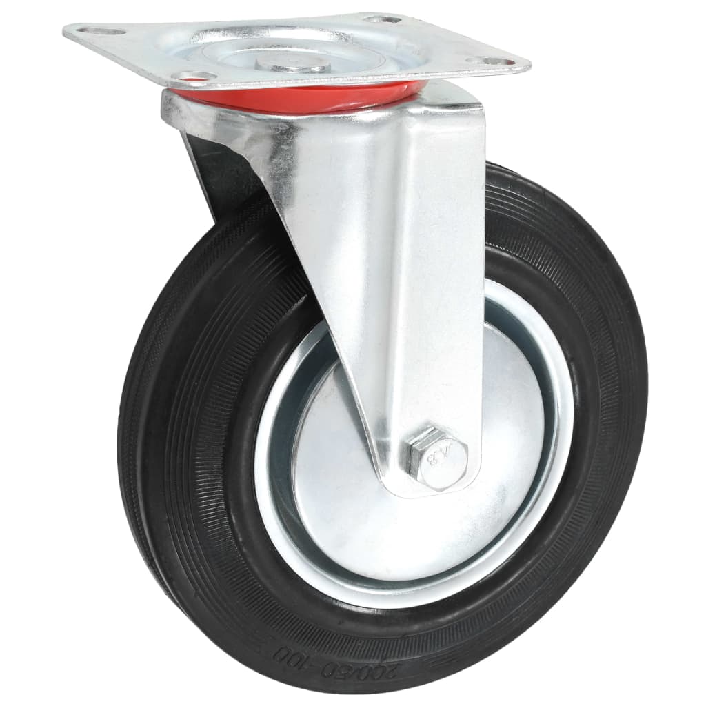 Vidaxx roulettes pivotantes 4 pièces 200 mm