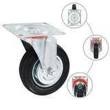 Vidaxx roulettes pivotantes 4 pièces 100 mm