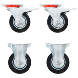 Roues Vidaxxl 4 pièces 100 mm