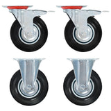 Roues VidaXL 4 pièces 125 mm