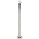 Vidaxl Garden Water Colmn Square 95 cm en acier inoxydable