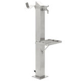 Vidaxl Garden Water Colmn Square 95 cm en acier inoxydable