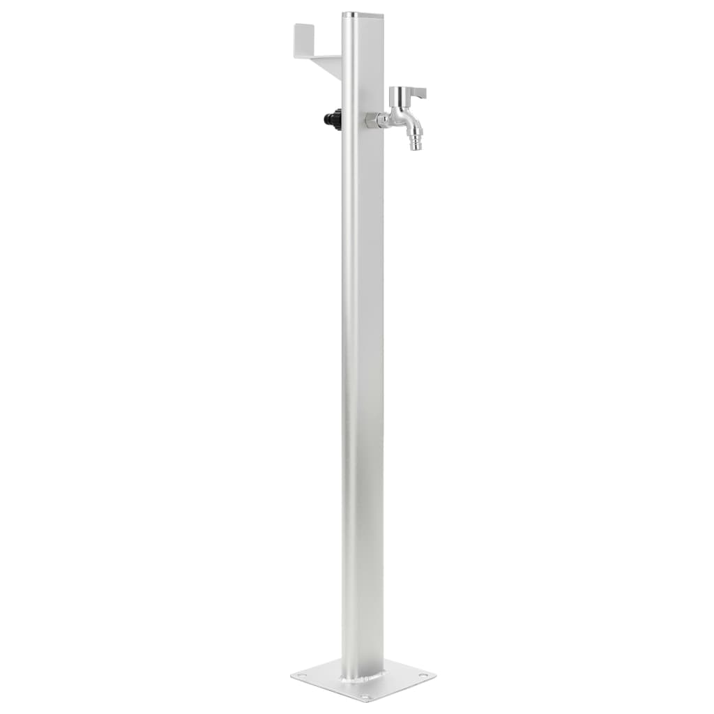 Vidaxl Gartenwassersäule 95 cm Aluminium