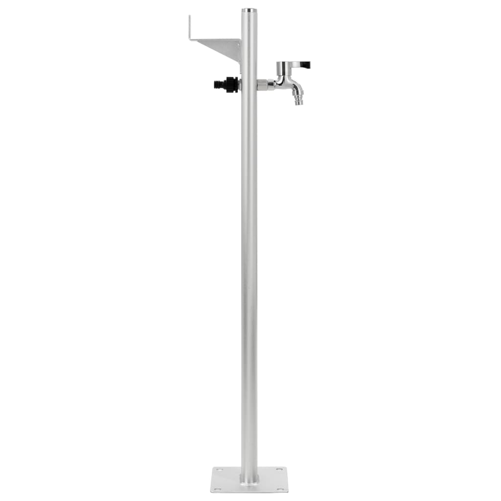 Vidaxl Gartenwassersäule 95 cm Aluminium