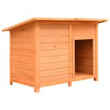 Vidaxl Dog Loft 120x77x86 cm Pine solide et bois de feu