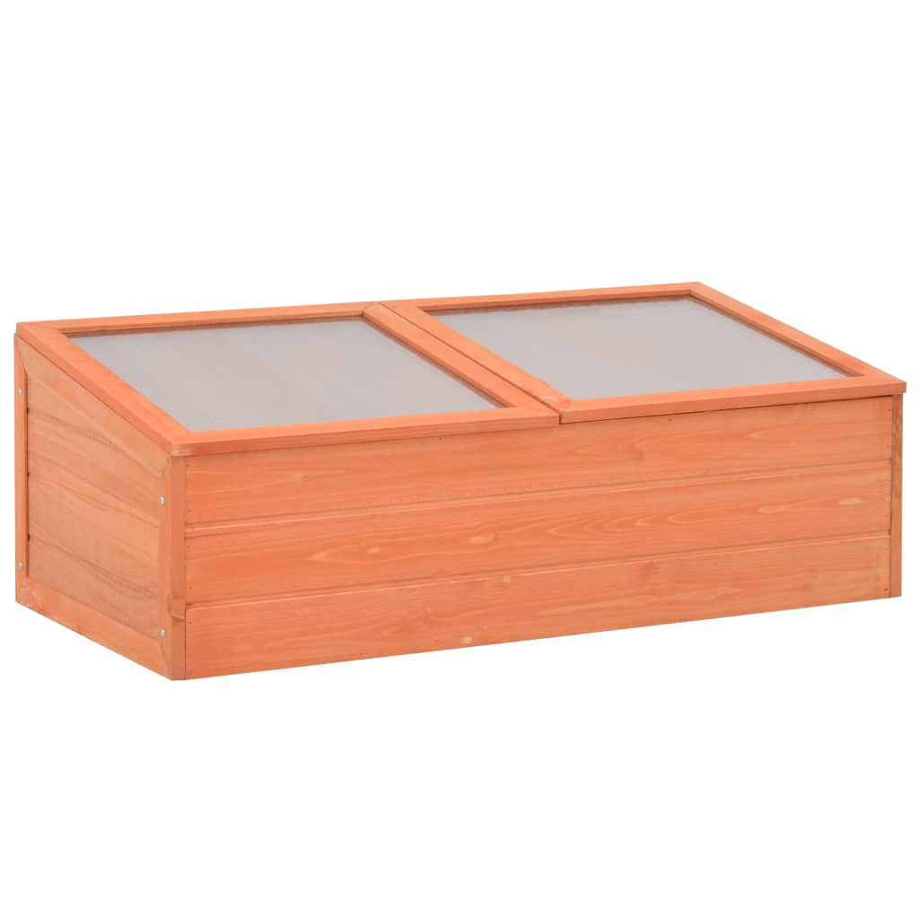 Vidaxl tuinkas 100x50x34 cm bois