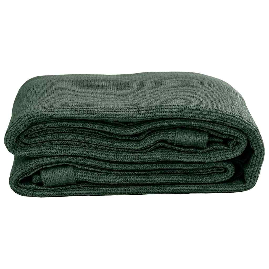 Tapis de tente Vidaxl 250x500 cm vert HDPE