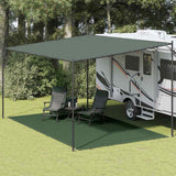 Vidaxl Tent Carpet 300x600 cm Green HDPE