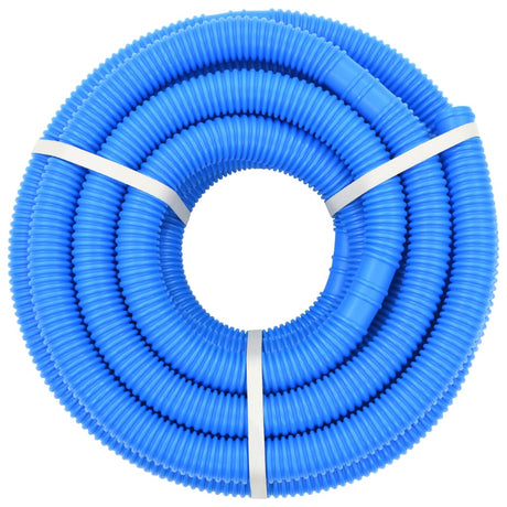 Vidaxl Piscine tuyau avec pinces 38 mm 12 m bleu