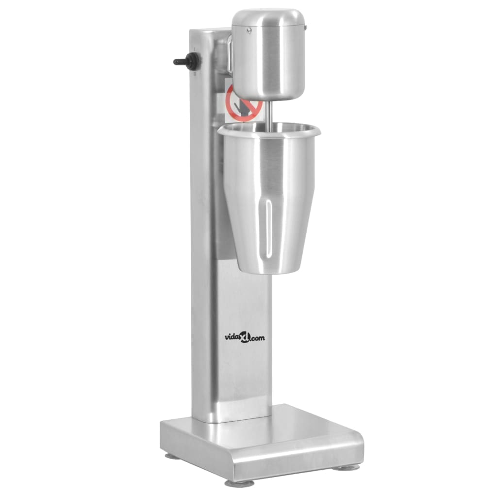 Vidaxl Milkshake Mixer 1 l en acier inoxydable