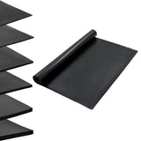 Vidaxxl tapis de sol antidérapant 2 mm lisse 1,2x5 m caoutchouc