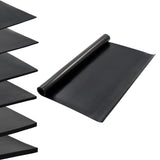 Vidaxl gulvmatte anti-slip 4 mm glatt 1,2x2 m gummi