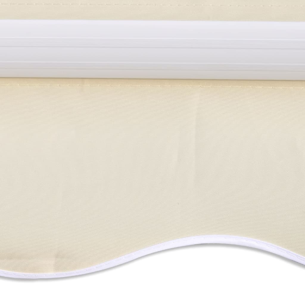 Vidaxl Luifel Motorized Extendable 400 cm Cream