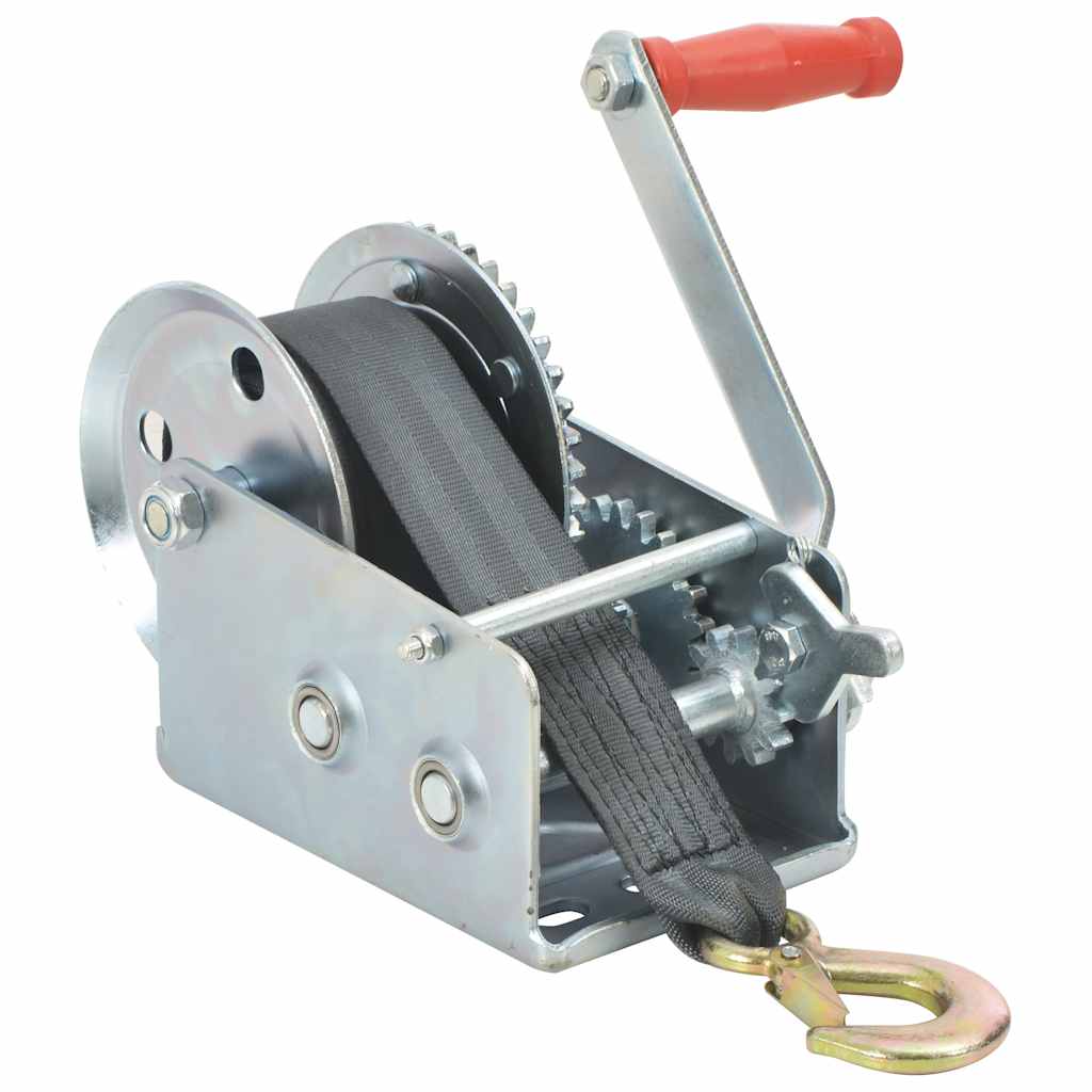 Treuil manuel VidaXL avec sangle 1130 kg