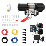Vidaxl lier électrique 12 V 4 500 lb 2,040 kg avec télécommande