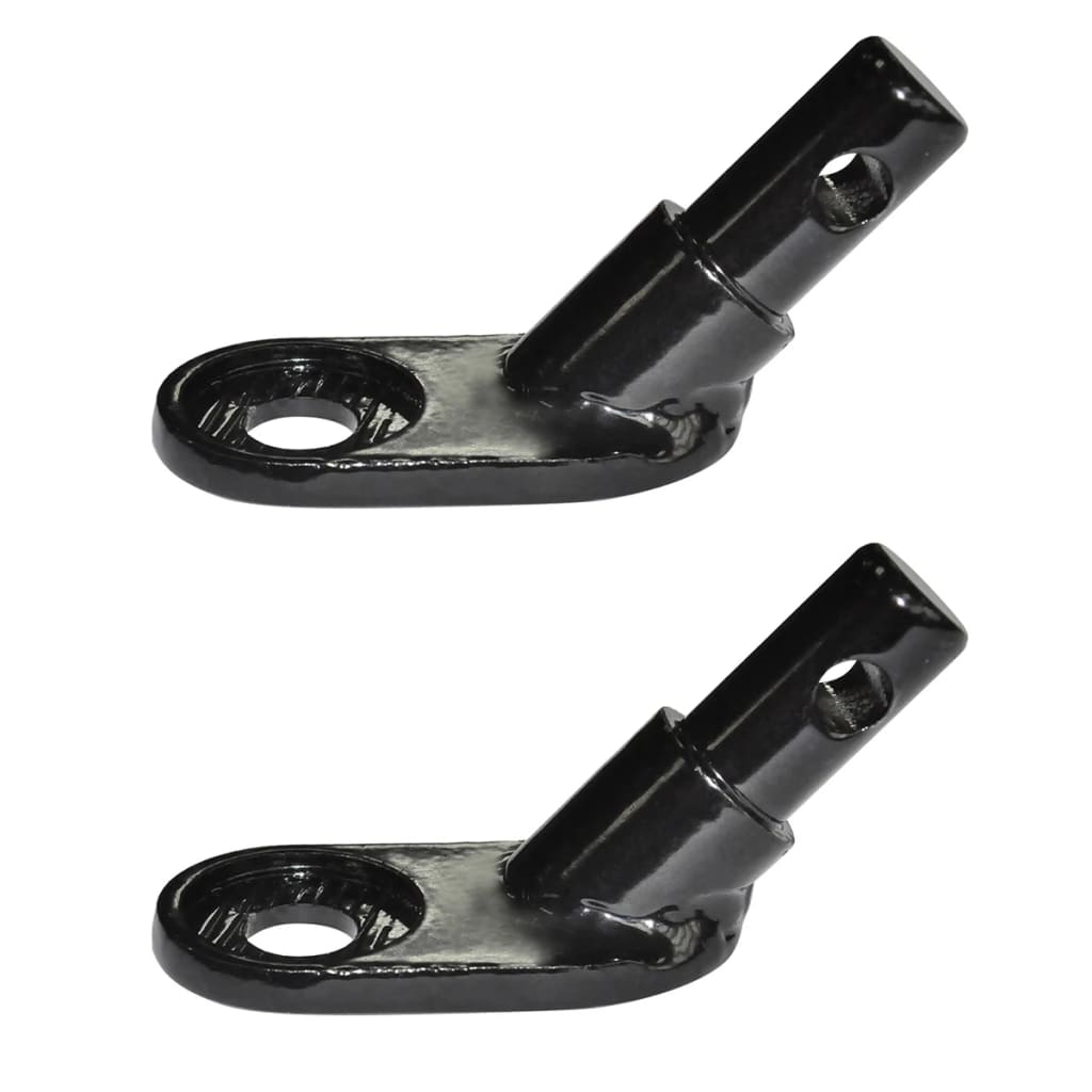Couplage de vélos Vidaxl pour la remorque fer 2 pcs