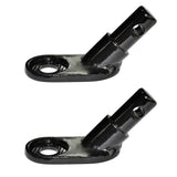 Couplage de vélos Vidaxl pour la remorque fer 2 pcs