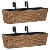 Vidaxl jarders 2 st waterhyacint