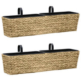 Vidaxl jarders 2 st waterhyacint