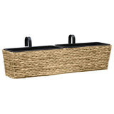 Vidaxl jarders 2 st waterhyacint