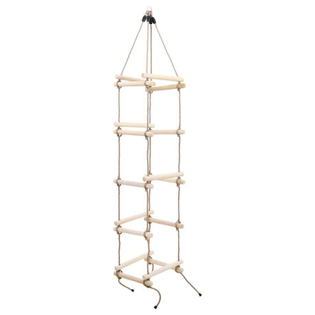 Échelle de corde Vidaxl 200 cm bois