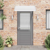 Vidaxl Porte auvent 120x100 cm PC Gray