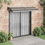 Cola de puerta Vidaxl 240x100 cm PC Negro