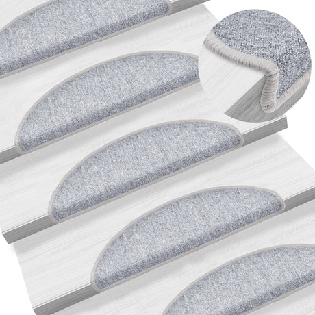 Vidaxl 15 stage de pédales 56x17x3 cm gris clair