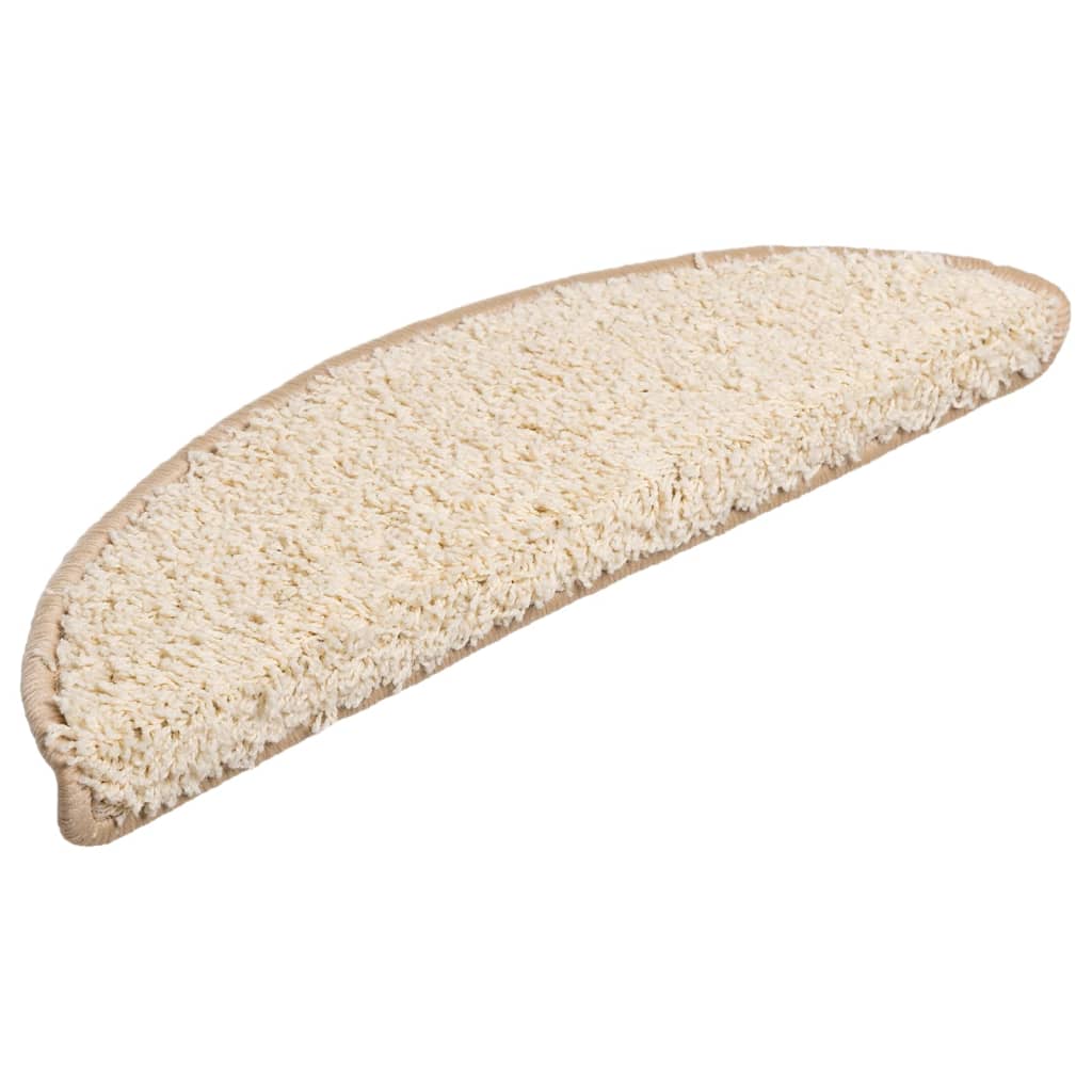 Mattes d'escalier Vidaxl 15 ST 56X17X3 CM CRAME -COLORED