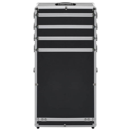 Vidaxl Maquillage chariot en aluminium noir