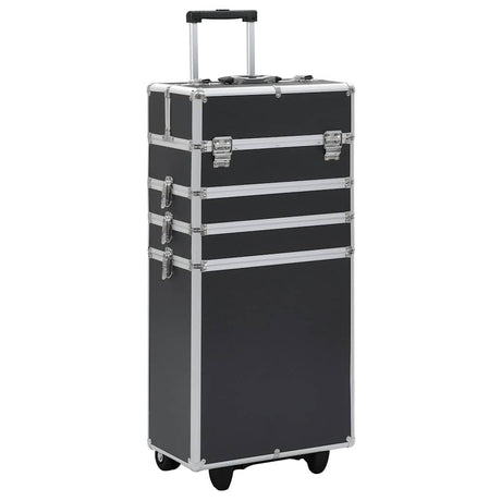 Vidaxl Maquillage chariot en aluminium noir
