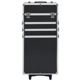 Vidaxl Make-up Trolley Aluminum Black