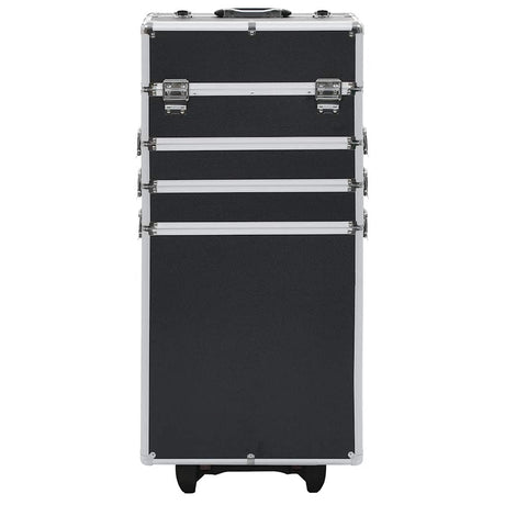 Vidaxl Maquillage chariot en aluminium noir
