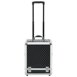 Vidaxl Magno Trolley 35x29x45 cm de aluminio negro