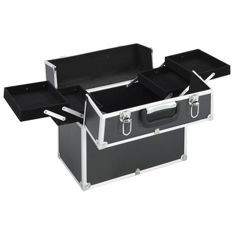 VIDAXL MAQUANCE SUPPRIMANCE 38X23X34 CM Aluminium noir