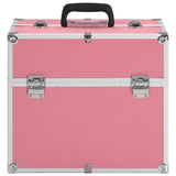 VIDAXL MAQUANCE VARCAS 38X23X34 CM ALUMINUM ROSE