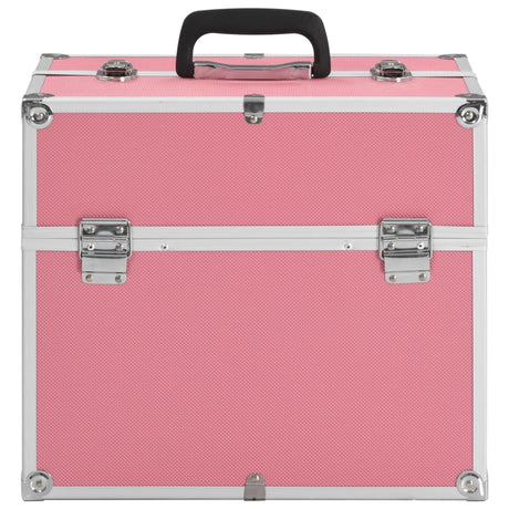 VIDAXL MAQUANCE VARCAS 38X23X34 CM ALUMINUM ROSE