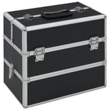 VIDAXL MAQUANCE VARCAS 37X24X35 CM Aluminium noir
