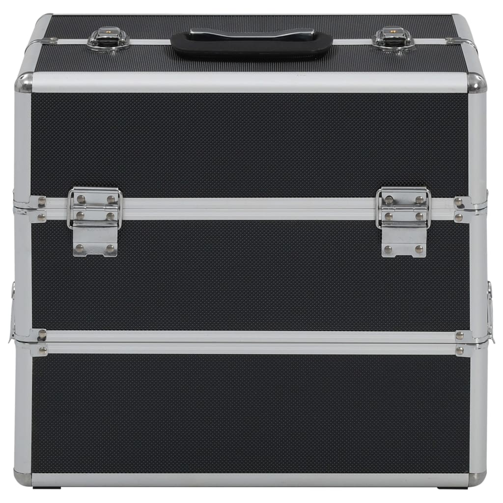 VIDAXL MAQUANCE VARCAS 37X24X35 CM Aluminium noir