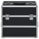 VIDAXL MAQUANCE VARCAS 37X24X35 CM Aluminium noir