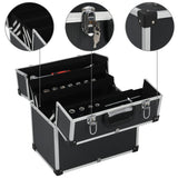 Vidaxl Tool Case 38x22.5x34 cm en aluminium noir