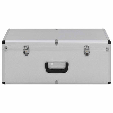 Vidaxl Storage Bockets 2 St Aluminium Silver Colored
